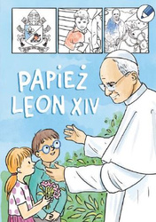 Kolorowanka. Papież Leon XIV