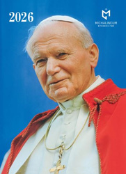 Kalendarz Papieski Duży - WERSJA I (niebieski)