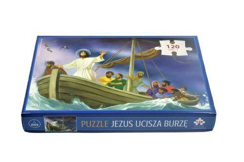 Puzzle 120 el. Jezus ucisza burzę