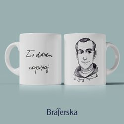 Kubek ceramiczny - bł. ks. Jerzy Popiełuszko