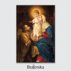 Obraz drukowany - Święta Rodzina