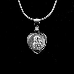 Medalik Matka Boża Częstochowska -srebrny