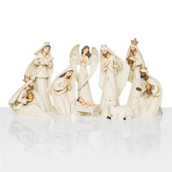 Szopka bożonarodzeniowa - Bianco 18 cm