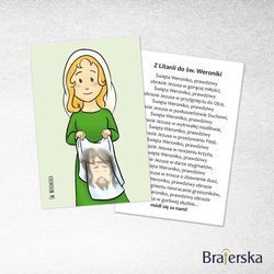 Obrazki dla dzieci. Św. Weronika