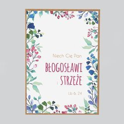 Kartka Niech Cię Pan błogosławi i strzeże