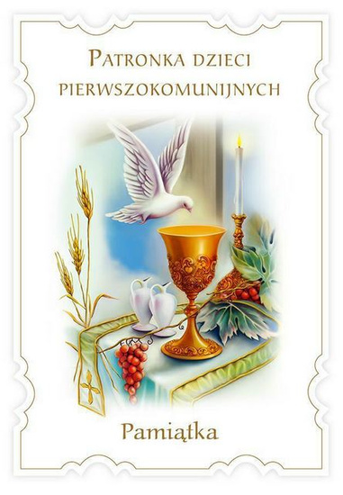 Patronka dzieci pierwszokomunijnych