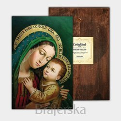 Ikona drukowana - Matka Boska Dobrej Rady
