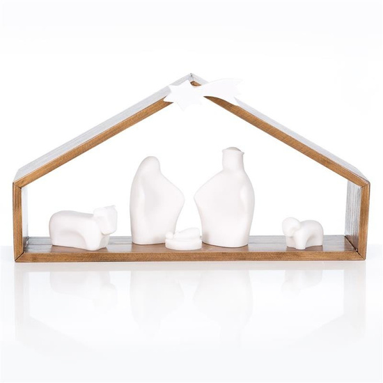 Szopka bożonarodzeniowa - Alabaster 