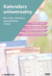 Kalendarz 2026 - Uniwersalny