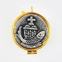 Cyborium - ryba i kosz chleba