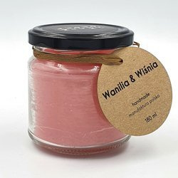 Świeca Dekoracyjna - wanilia & wiśnia