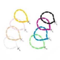 Bransoletka dziesiątka różańca - krzyżyk Tau