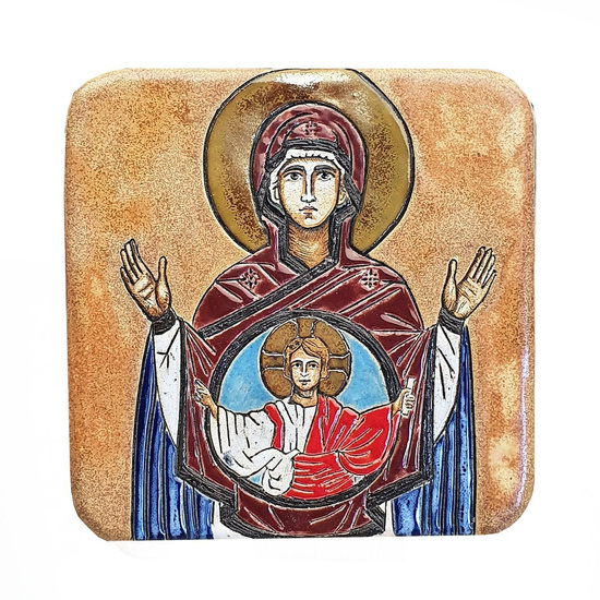 Ikona ceramiczna - MB Znaku