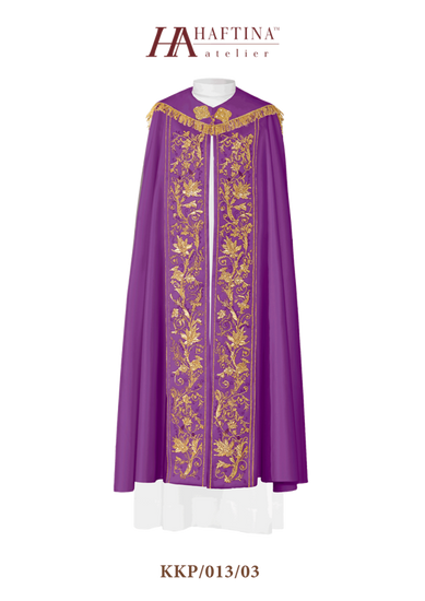 Kapa liturgiczna haftowana "Kielich" 