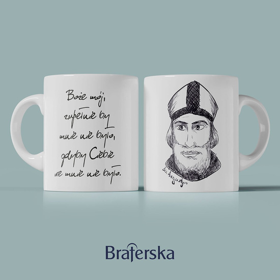 Kubek ceramiczny - św. Augustyn