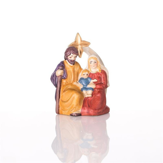 Szopka bożonarodzeniowa - Święta Rodzina - 13 cm - Ceramico