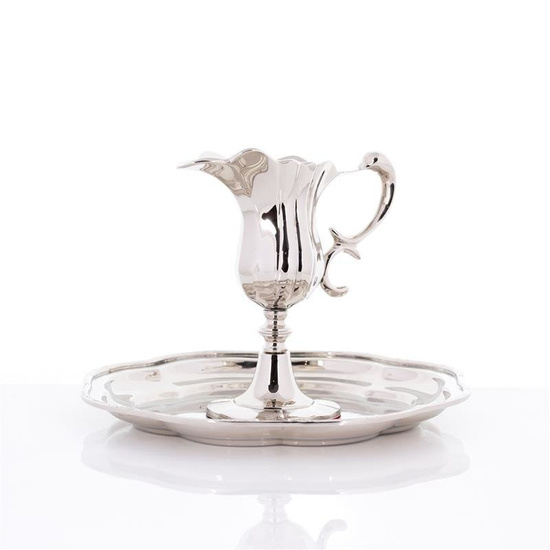 Dzbanek - mosiądz - nikiel - Chrzest Święty