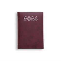 Terminarz B7 STANDARD 2024 - bordowy