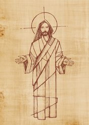 Kartka Braterska - Jezus Zmartwychwstały