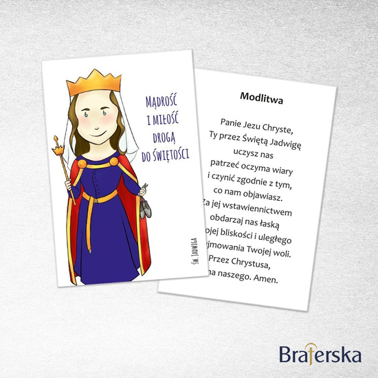 Obrazki dla dzieci. Święta Jadwiga.