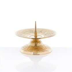 Lichtarz - mosiądz - 4,5 cm