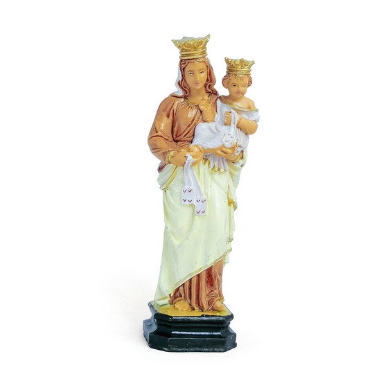 Figurka Matka Boża Szkaplerzna - 15 cm nietłukąca