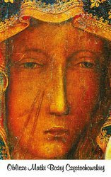 Obrazek plastikowy z modlitwą Matka Boża Częstochowska