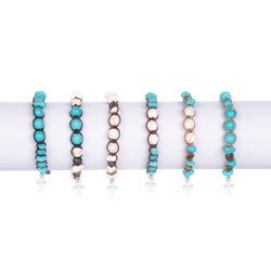 Dziesiątka różańca bransoletka z kamieni