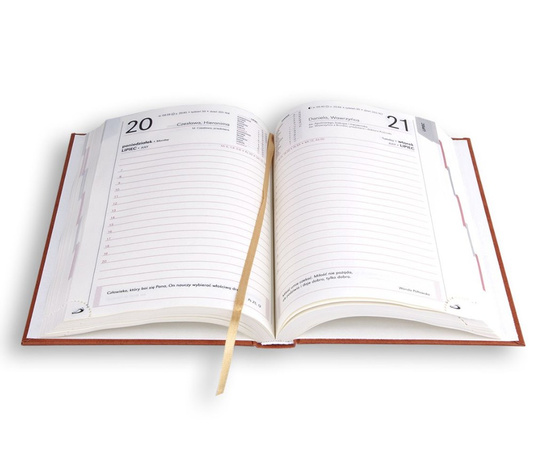 A5 STANDARD 2026 - brązowy