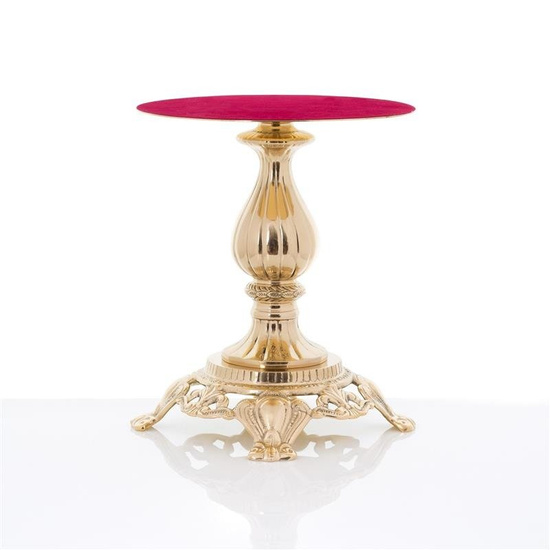 Tron pod monstrancję - mosiądz