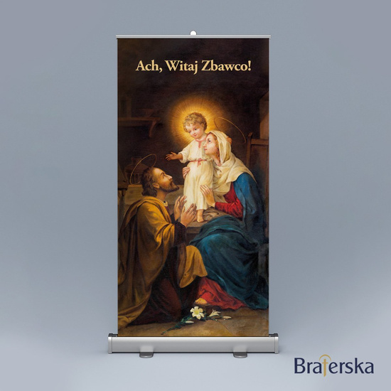 Roll-up Boże Narodzenie - Święta Rodzina