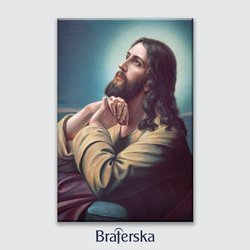 Obraz drukowany - Jezus modlący się