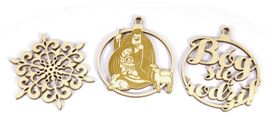 Zestaw bombek (Gloria in excelsis Deo)