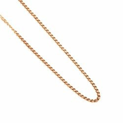 Srebrny łańcuszek - pancerka (2 mm) - pozłacany