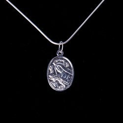 Medalik św. Rita - srebrny