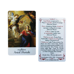 Obrazek plastikowy z modlitwą Anioł Pański