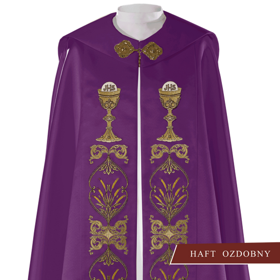 Kapa liturgiczna "Kielich + IHS" 