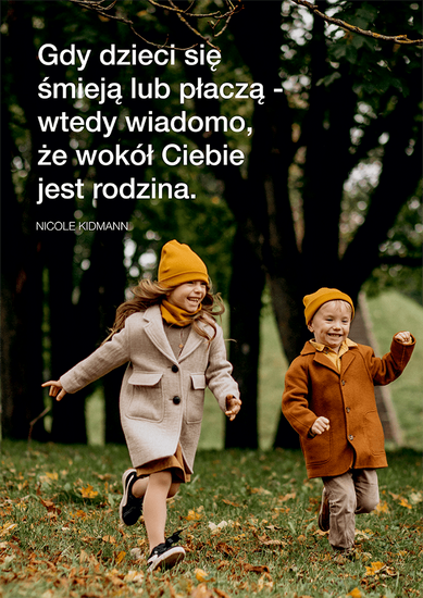 Plakat - Gdy dzieci się śmieją