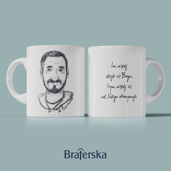 Kubek ceramiczny - Bł. Karol de Foucauld