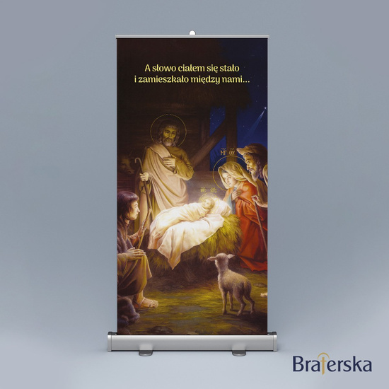 Roll-up Boże Narodzenie - A słowo ciałem się stało