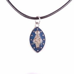 Cudowny Medalik - Granatowy