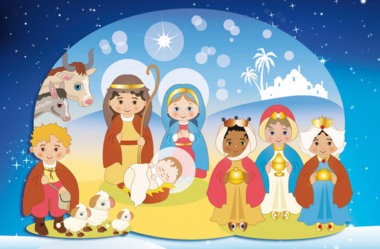 Puzzle Boże Narodzenie - Dla dzieci