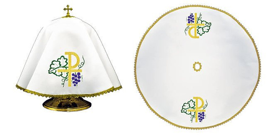 Welon na puszkę haftowany okrągły PAX 