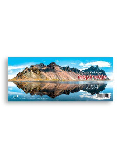 Kalendarz 2024 na biurko - Tygodniowe inspiracje