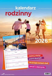 Kalendarz 2026 - Rodzinny DUŻY