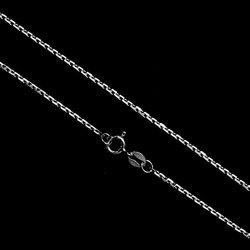 Srebrny łańcuszek - ankier