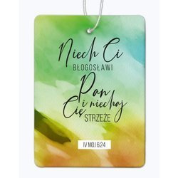Zawieszka zapachowa - Niech Ci błogosławi Pan