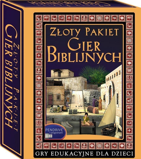 Złoty pakiet gier biblijnych - pendrive