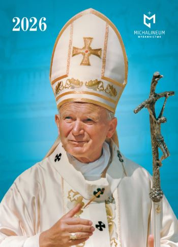 Kalendarz Papieski Duży - WERSJA II (zielony)