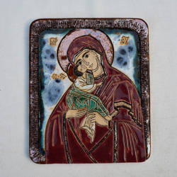Ikona ceramiczna - MB Poczajowska